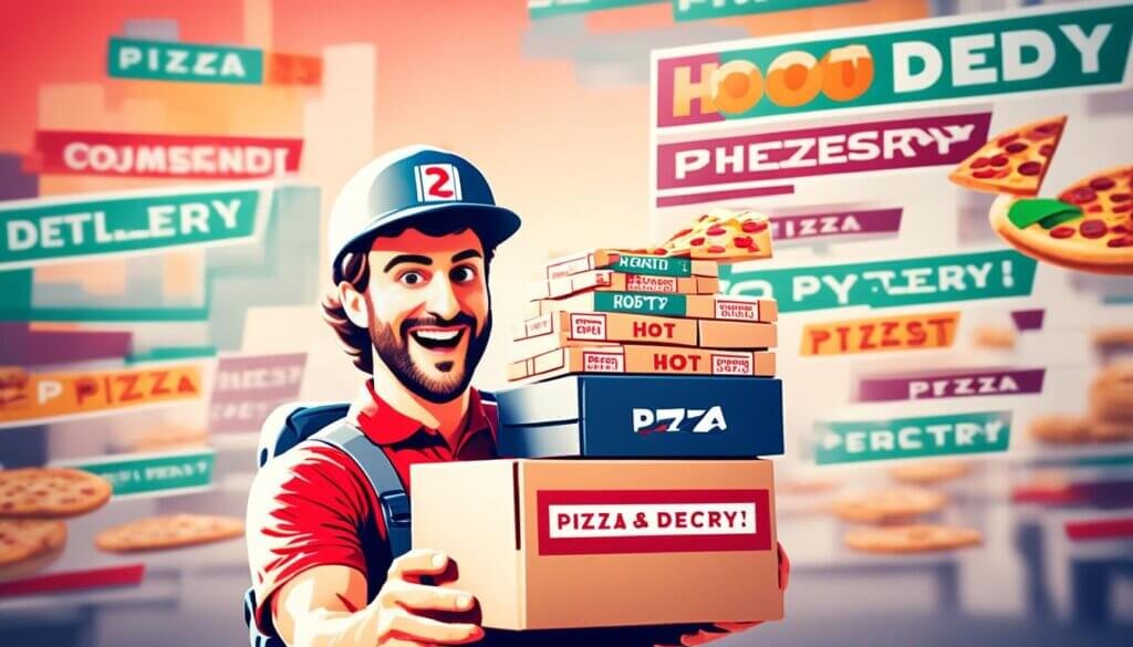 Commande en ligne pizza avec promotion